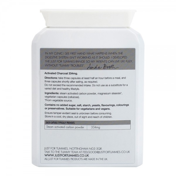 Just For Tummies Charcoal Tablets Gedling Colonics